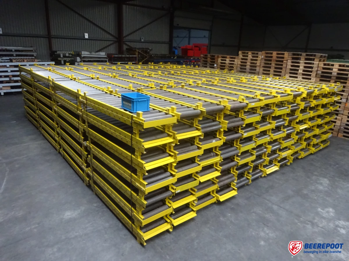 Rollenbaan, zwaartekracht